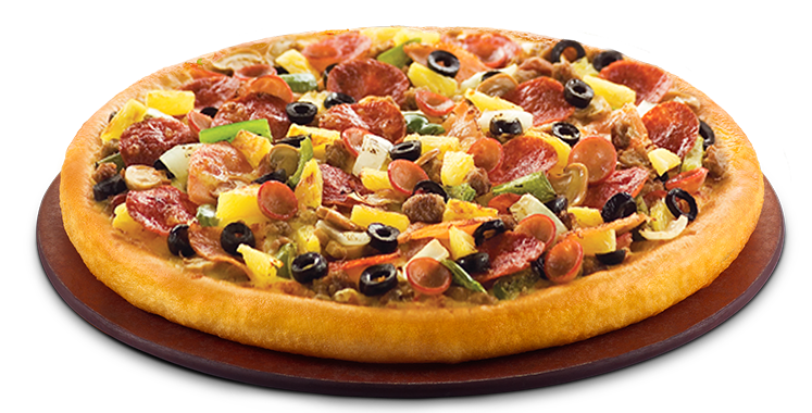 PIZZA HUT,  "Super Supreme Pizza",   , 12 