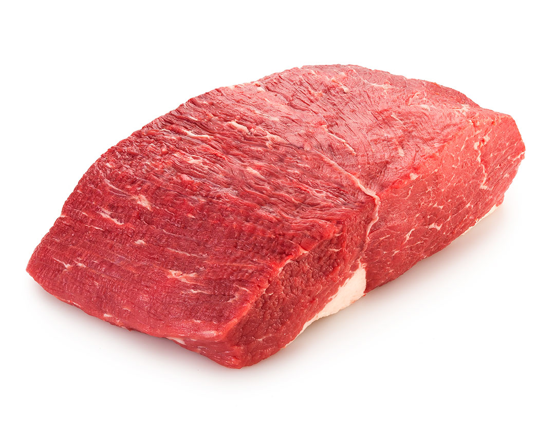 Микро- и макроэлементы в Говядина разных категорий, мякоть нижней внешней части бедра, стейк,мясо с жиром убранным до уровня 0