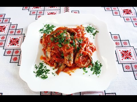 Салат с килькой в томатном соусе «‎Бюджетный»